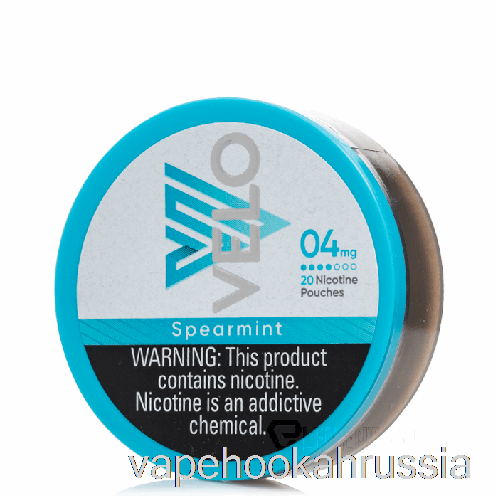 пакетики с никотином Vape Juice Velo - мята 4 мг